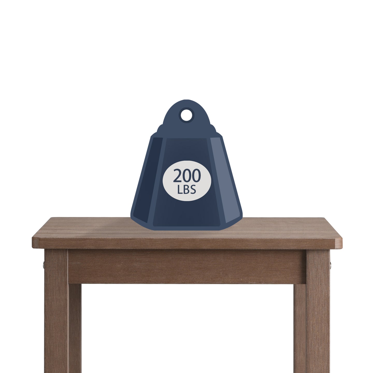 Psilvam Oversize outdoor side table 19.68"